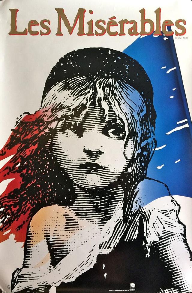 Les Misérables Broadway poster